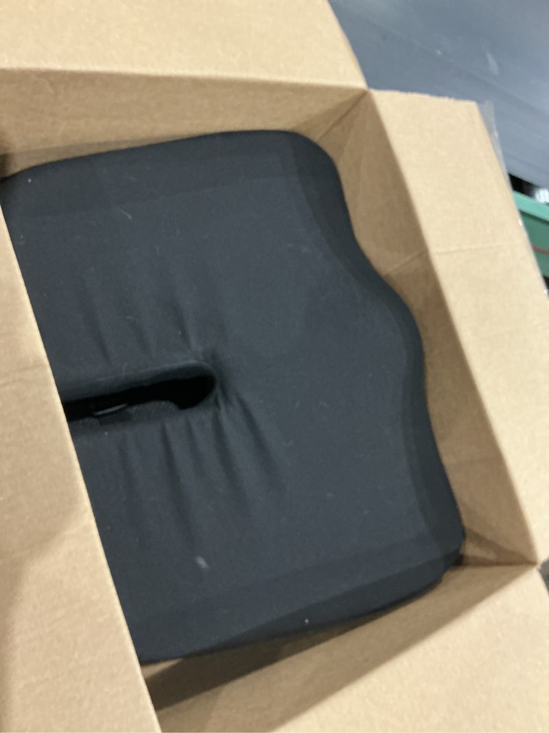 Condition photo showing Good Condition for elmara doctor-designed wheelchair seat cushion set – the ultimate comfort solution – thick wheelchair cushions relieve back & sciatica pain – wheel chair cushions for seniors, wheelchair pad (black)