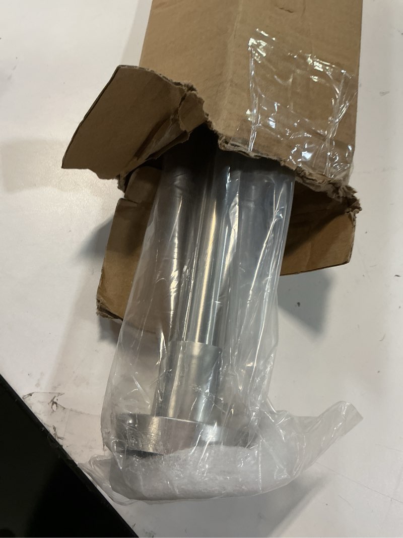 Condition photo showing Good Condition for shower curtain rod tension- never rust no drill non-slip spring tension shower rod, 43-73 inches 304 stainless steel, brushed nickel 43-73 inches brushed nickel