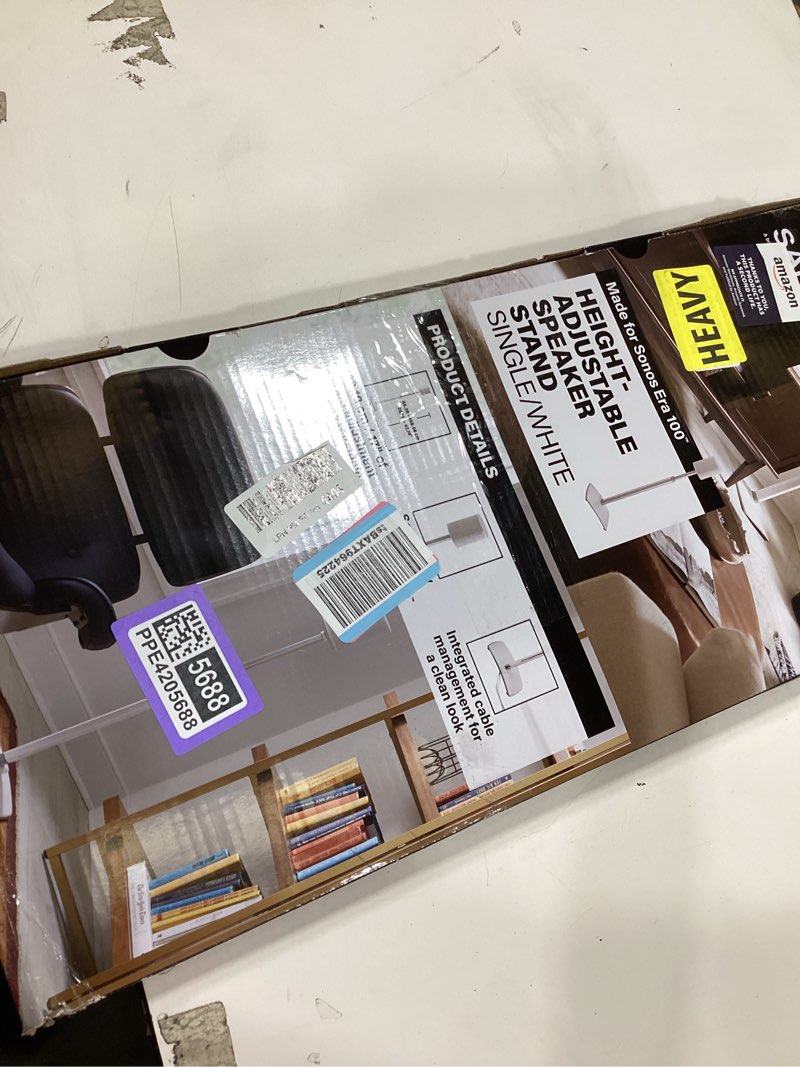 Condition photo showing Good Condition for sanus height-adjustable speaker stand for sonos era 100™ (white) - wsse1a1-w2