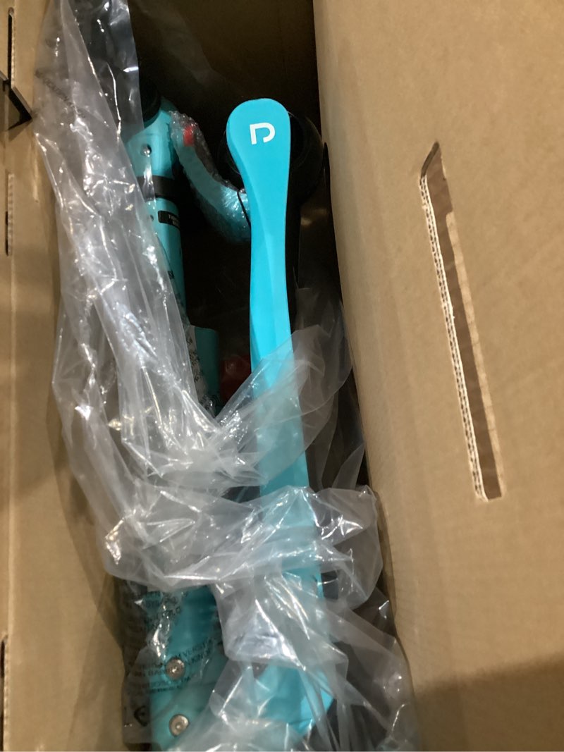 Condition photo showing Good Condition for Jetson 3-Wheel Light-Up Kick Scooter, Lights on Stem & Wheels, Height Adjustable Handlebar, Rear Brake, Foldable, Ages 3+ Jupiter Mini Blue Scooter