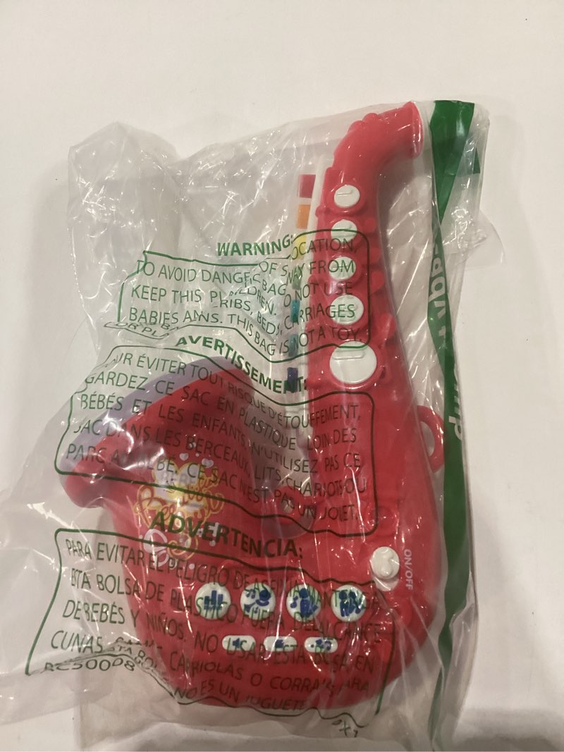 Condition photo showing As Is for SAXOPHONE ONLY IIROMECI Toy Saxophone with Light & Sound, Toy Harmonica for Kids, Early Educational Toy Musical Ins