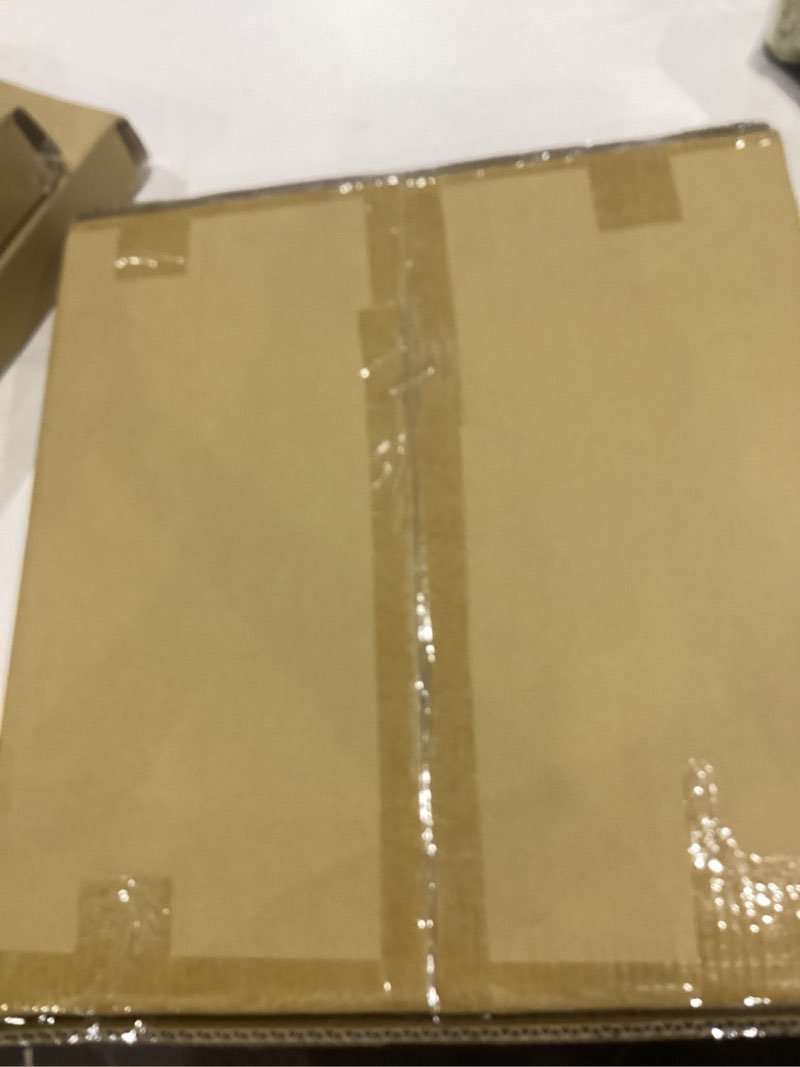 Condition photo showing New/Like New for desk divider for students and desk privacy panel. office partitions and ideal cubicle light shield. frosted acrylic clamp-on desk partition - 17” w x 18”h divider