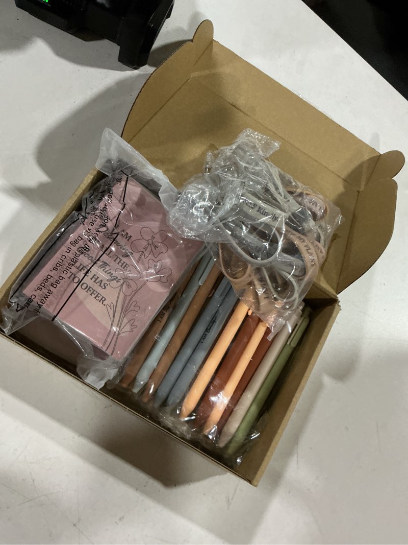 Condition photo showing Good Condition for mooliwe 24 set positive affirmation gift set gratitude notebooks with pens keychains small bags motivational party favors for adult women coworkers employee group (graceful) 24 graceful