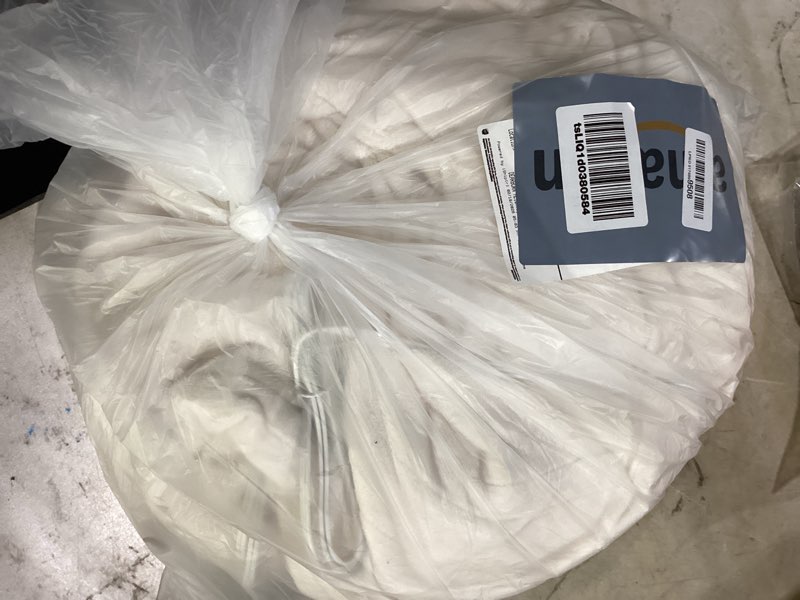 Condition photo showing Good Condition for *not tested*electric heated blanket 84\"x90\" queen size, soft coral fleece, dual controllers with 4 heating levels and 10 hours auto-off, mother's gifts, machine washable, cozy plush fabric for home, white 007-white queen size(84\"x90\")
