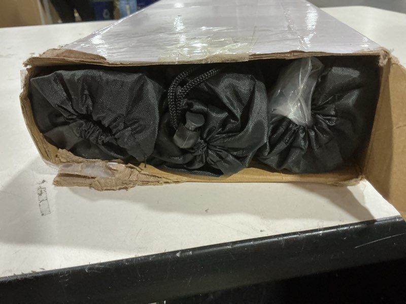 Condition photo showing New/Like New for DANMO Easel Stand for Wedding Sign Poster 63'' Instant Display Easel for Floor Adjustable Metal Art Easel Gold 3 Pack