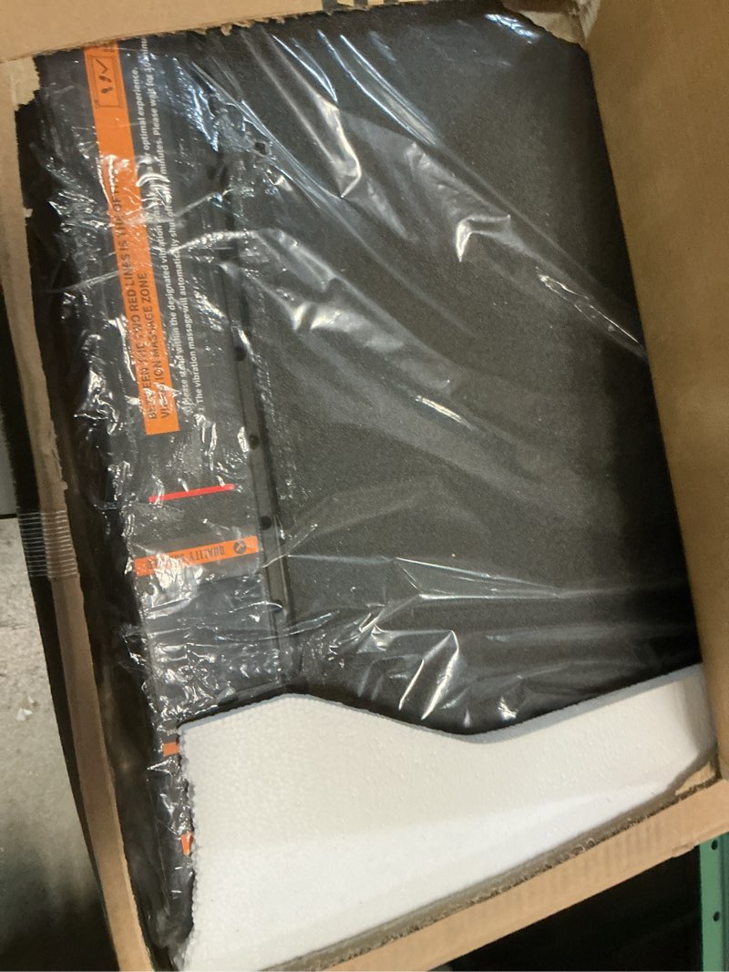 Condition photo showing As Is for sperax walking treadmill pad with app, 3 in 1 under desk treadmill, 400w low noise walking vibration pad with remote control,portable treadmills for home office