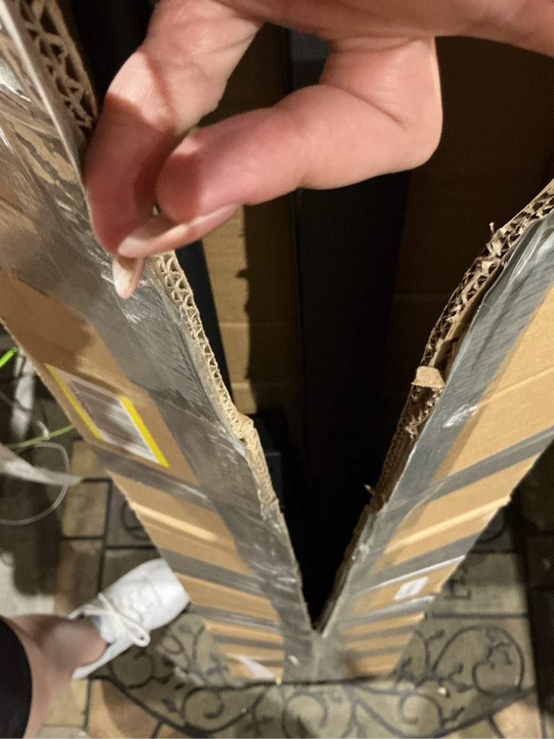 Condition photo showing Good Condition for kipika 48" ceiling mounted pull up bar, heavy duty multi-grip chin up bar,mounted pullup bar, adjustable height, pull up bands for chin ups & body stretching, ideal for home gym and strength training base size: 9.4"x3.5"