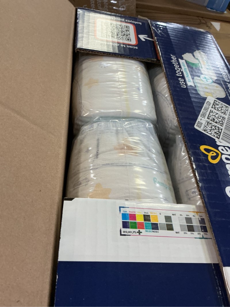 Condition photo showing New/Like New for Pampers ZZZ Overnight Diapers, Size 4 (22-37 lbs), 104 Count, Nighttime Protection Disposable Baby Diaper, Night Time Leak and Skin Protection Size 4 104