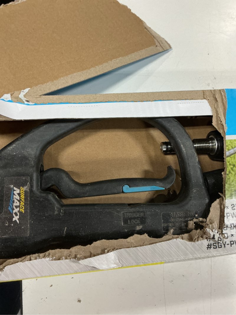Condition photo showing As Is for surfacemaxx 9 ft. l extended reach wands 4000 psi