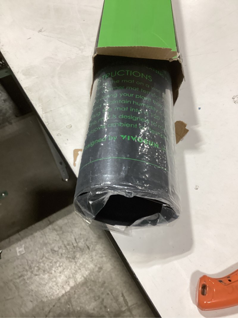 Condition photo showing New/Like New for VIVOSUN 48" x 20.75" Seedling Heat Mat and Digital Thermostat Combo Set, UL & MET-Certified Warm Hydroponic Heating Pad for Germination, Indoor Gardening, Greenhouse 48"x20.75"