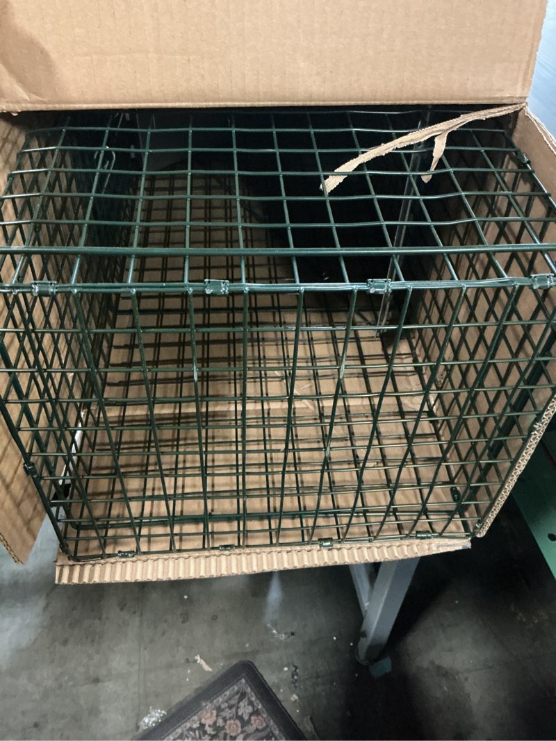 Condition photo showing New/Like New for humane way sentinel 32 inch live animal trap - no assembly required - safe medium traps for all animals - raccoons, cats, groundhogs, opossums - 32" l x 10.5" w x 12.5" h