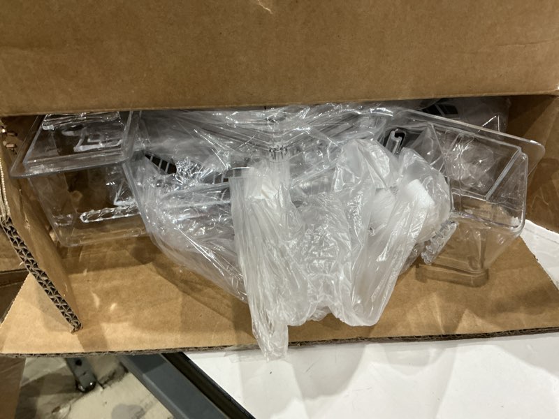 Condition photo showing Good Condition for 20.5 inch small bird cage, parrot cage, portable bird carrier, travel carrier cage for home, outing, pet clinic, temporary placement, for small medium birds(white)