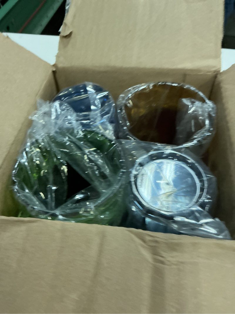 Condition photo showing Good Condition for us acrylic optix plastic reusable drinking glasses (set of 8) 20oz water cups in jewel tone colors | bpa-free tumblers, made in usa | top-rack dishwasher safe 20 ounces