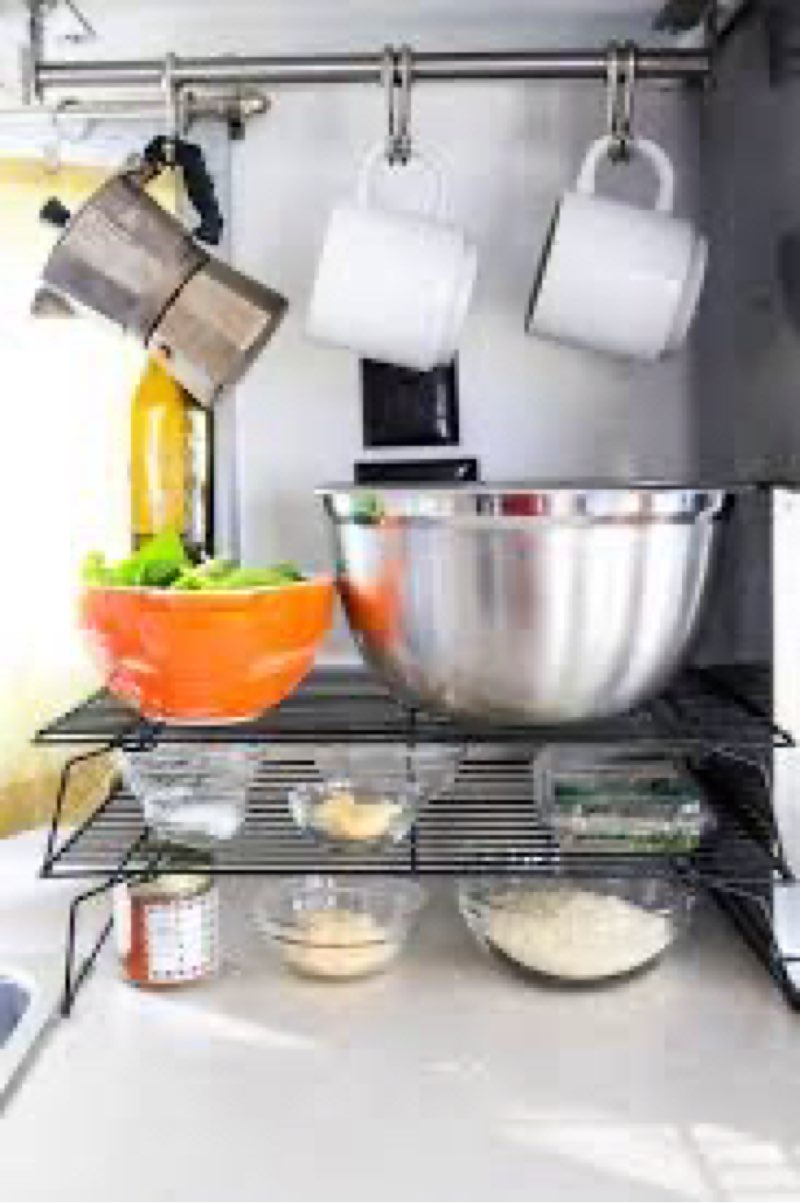 Mixture of small kitchen tools or kitchen accesories