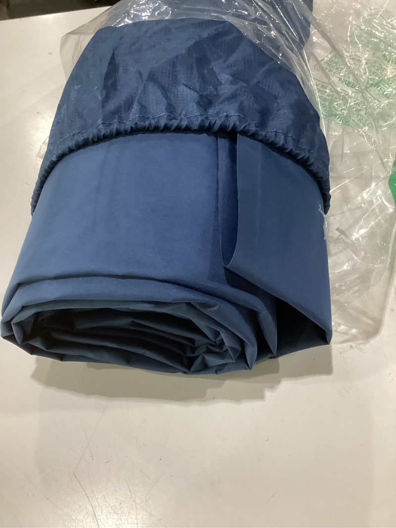 Condition photo showing As Is for sleeping pad camping, ultra lightweight & compact mattress for outdoor & indoor, portable sleeping mat with built-in foot pump & pillow for backpacking, hiking, traveling,tent,garden,picnic