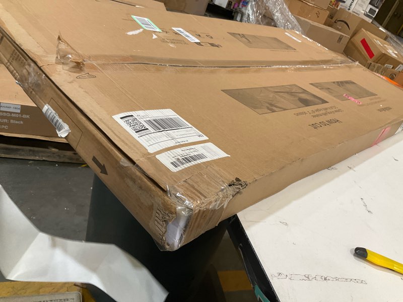 Condition photo showing Good Condition for art3dwallpanels 12 pack drop ceiling tiles, 2x4 ft pvc decorative 3d wall panel, glue up ceiling covering panels for basement kitchen bathroom, 24x48 inch, cover 96 sq. ft, white