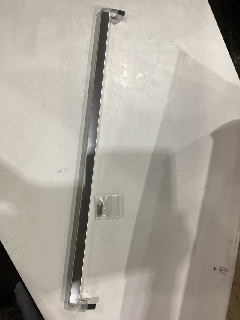 Condition photo showing New/Like New for IWIWE 24 Inch Clear Square Towel Bar Replacement Rod for Ceramic Holder - Spring Loaded Adjustable Plastic Towel Rod for Bathroom and Kitchen Porcelain Holders (Reliable Plastic)