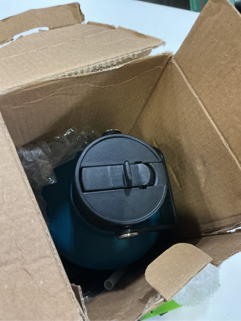 Condition photo showing Good Condition for bjpkpk half gallon insulated water bottles with 3 lids and paracord strap, 64oz large, stainless steel water bottles with straw lid, half gallon water jug,vast vast 64 ounces