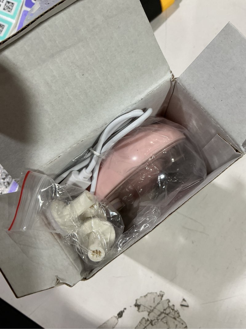 Condition photo showing New/Like New for Rechargeable Baby Nail File, Fansidi Electric Baby Nail Trimmer for Newborn Infant or Toddler Toenail and Fingernail - Girls and Boys Accessory - Extra Replacement Pads Included (Pink) Pink1