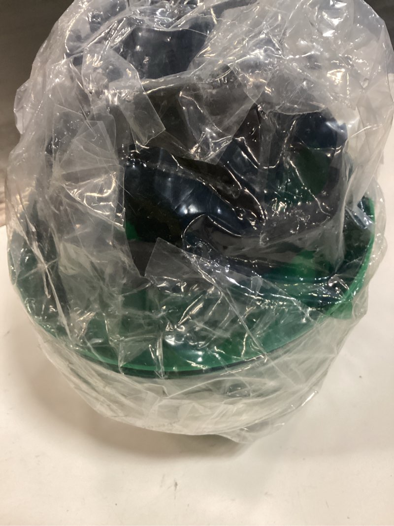 Condition photo showing New/Like New for weysat 10 pack sprinkler protector donut with sod cutter drill attachment prevent grass overgrowth and blocking - dark green