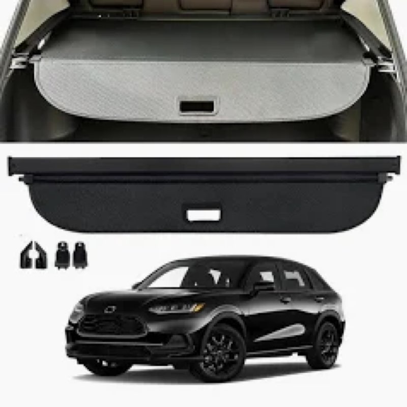viwinla retractable trunk cover compatible with 2023 2024 2025 2026 honda hrv cargo cover rear trunk