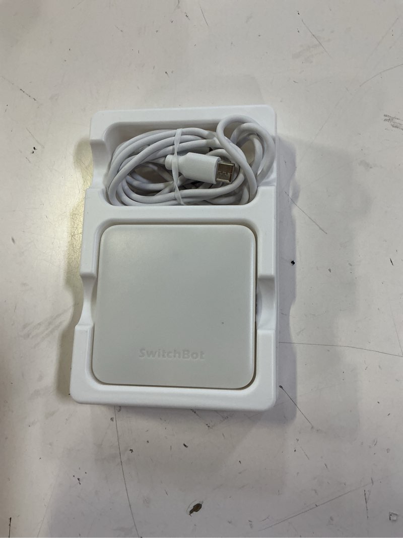 Condition photo showing Good Condition for switchbot hub mini smart remote - ir blaster, link switchbot to wi-fi (support 2.4ghz), control tv, air conditioner, compatible with alexa, google home, ifttt (white)