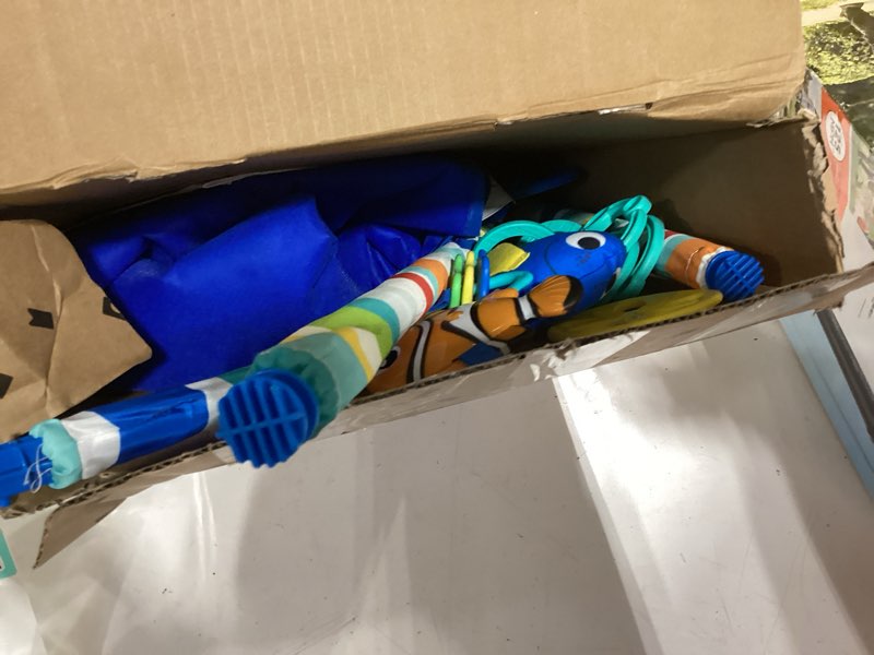 Condition photo showing Good Condition for bright starts disney baby finding nemo mr. ray ocean lights & music gym, ages newborn +