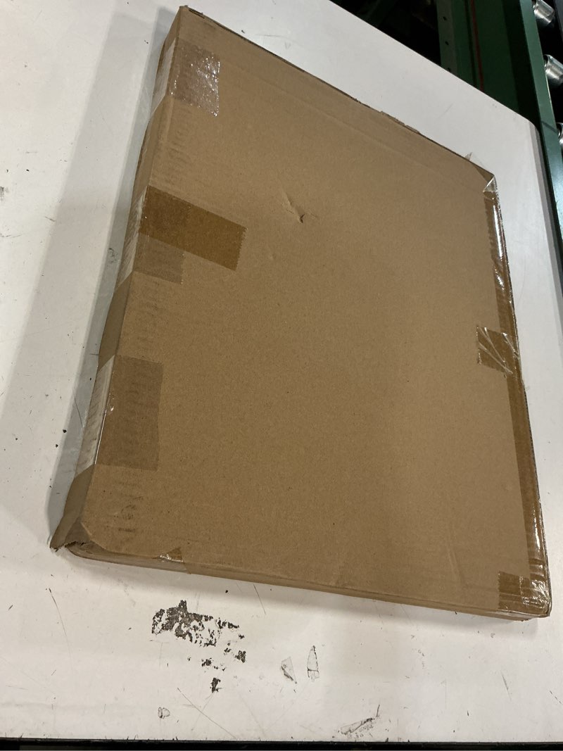 Condition photo showing New/Like New for yaetm 12x16 vintage picture frame, ornate antique bronze 12x16 frame with real glass, 1.4-inch wide molding, white mat for 9x12 photo - portrait/landscape, wall mount (brown/gold, single) 12x16 - 1 pack antique bronze & brown