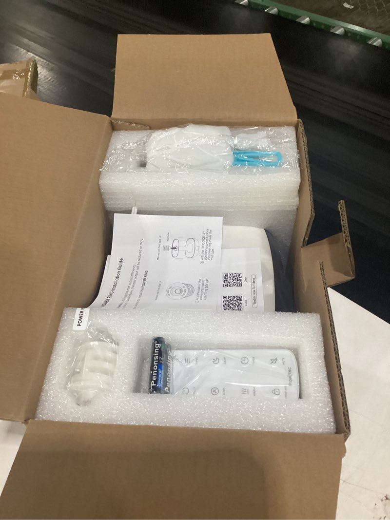 Condition photo showing New/Like New for provirtec 6l self-cleaning humidifier for large room, cleancare warm & cool mist, no-leak design & top fill, 60 hour runtime, quiet ultrasonic auto mode with remote control for bedroom & home