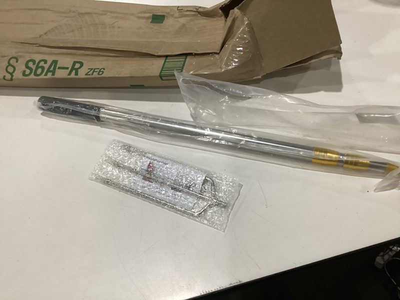 Condition photo showing Good Condition for dutiplus telescopic fish gaff with 1~5 teeth assorted harpoons barbed, sea and ice fishing spear gig for hunting fish frog mole 3 teeth+4.5ft telescopic rod