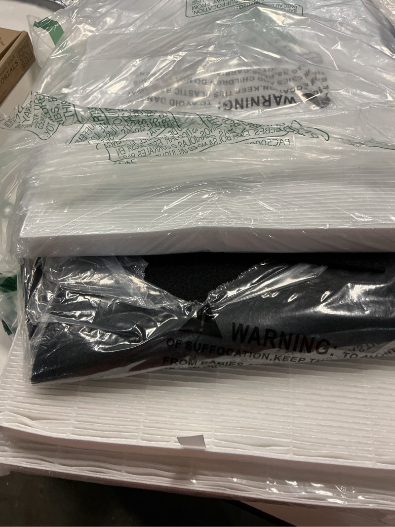 Condition photo showing Good Condition for 115115 filter a replacement compatible with winix plasmawave air purifier c535 5300 5300-2 6300 6300-2 5000 9000 c909 am90,3 pc size 21 main filters and 3 pc carbon pre-filters,by improvedhand black&white 6 pack