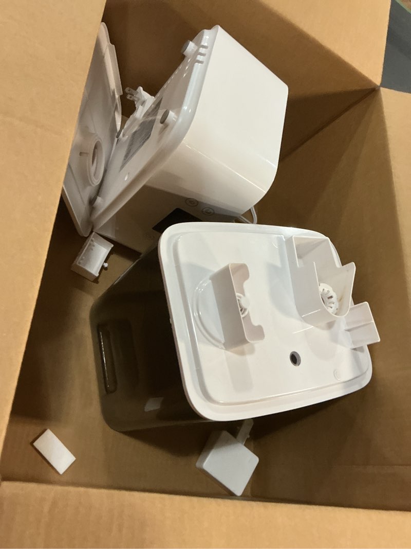 Condition photo showing As Is for LEVOIT Humidifiers for Bedroom Large Room Home, (6L) Cool Mist Top Fill Essential Oil Diffuser for Baby & Plants, Smart App & Voice Control, Rapid Humidification & Auto Mode - Quiet Sleep Mode, Gray Gray Classic300S