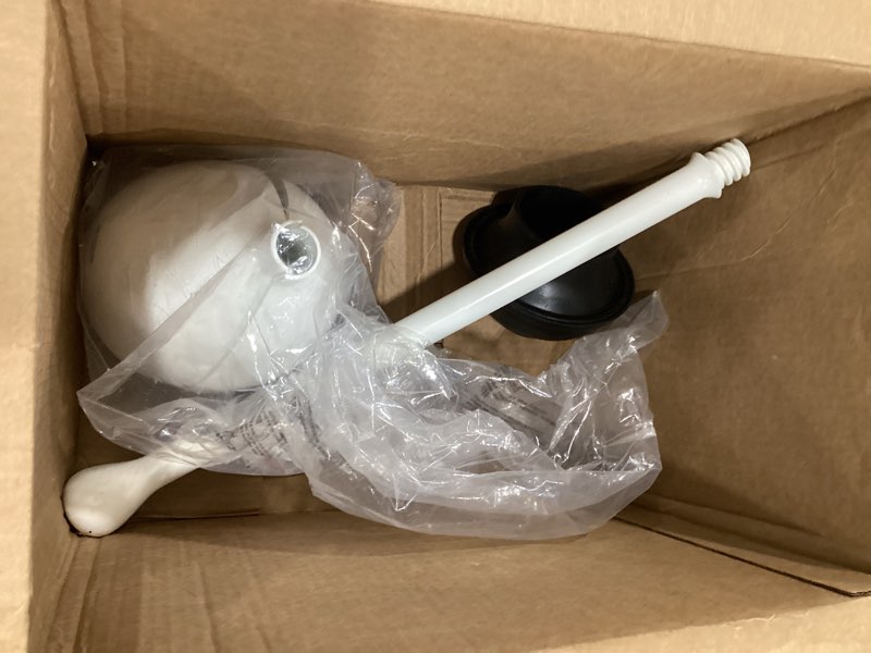 Condition photo showing As Is for OXO Good Grips Toilet Plunger