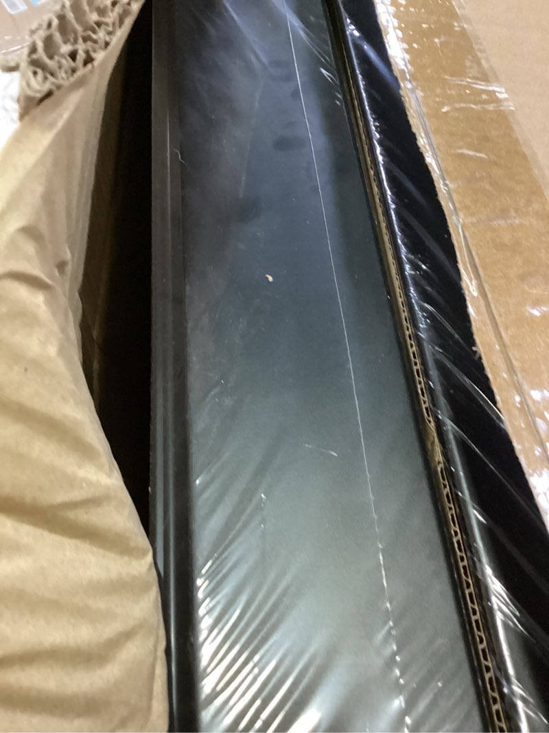 Condition photo showing New/Like New for 2 pack expandable pull out cabinet organizer 21" deep, adjustable width 12.6"-20.5", no drill adhesive with triple track rails, heavy duty slide out drawers for kitchen, pantry, cabinets,black 21" d×12.6"-20.5"w(2 pack) black