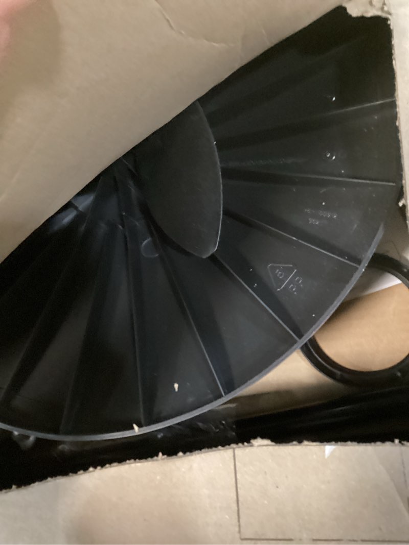 Condition photo showing Good Condition for Lasko Pedestal Fan, Oscillating Fan for Bedroom with Adjustable Height and 3 Cooling Speeds, Portable, 18", Black, 1827