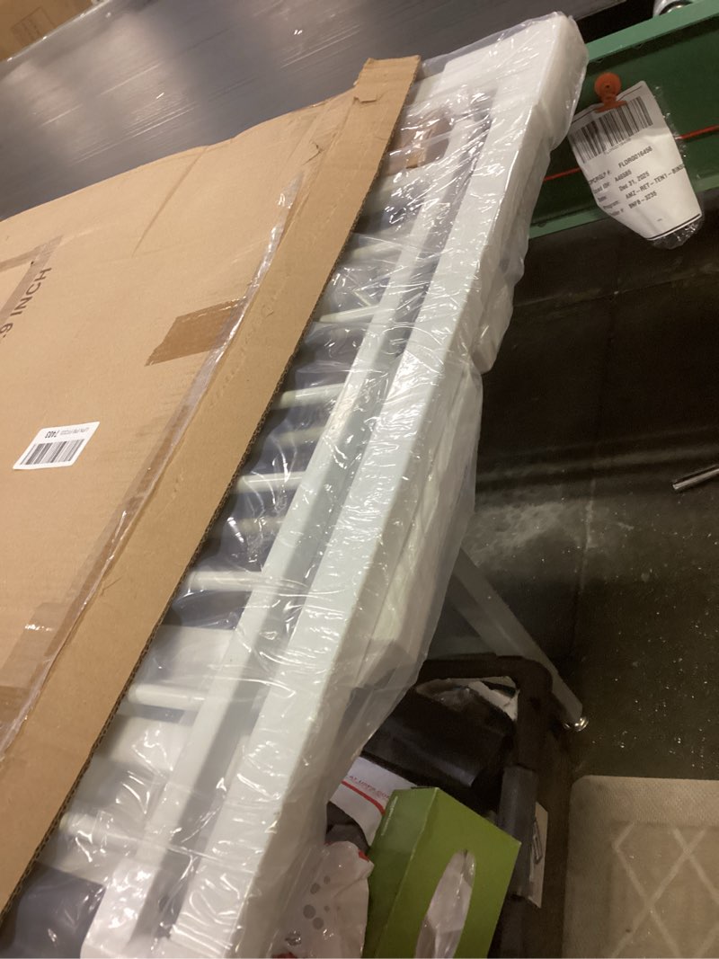 Condition photo showing Good Condition for 29-43" Baby Gate for Stairs, 30" Tall Dog Gate Indoor, Pressure Mountd Baby Gates with Auto-Close/Hold-Open Features and Anti-Trip Pedal, Safety Kids Gate for Doorways, House, Stairs-30 H White White 29-43"*30"H