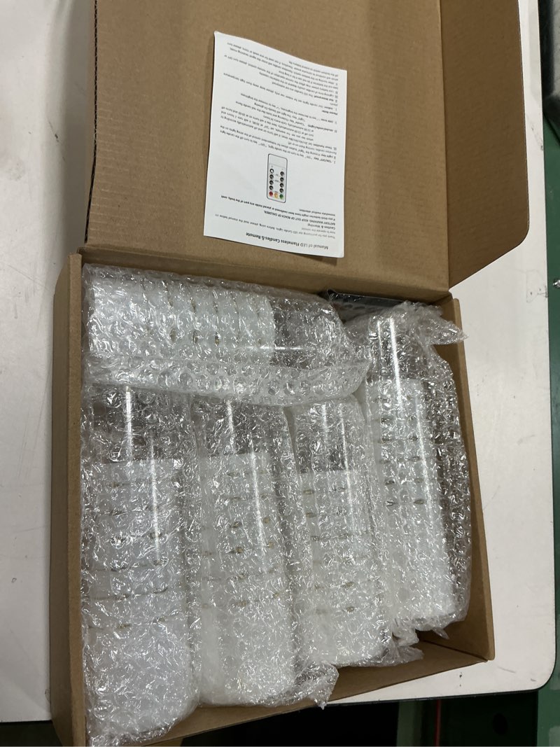 Condition photo showing Good Condition for Nimiko Flameless Candles with Embedded Star String - Flow Flicker Battery LED Candles, Realistic Fla