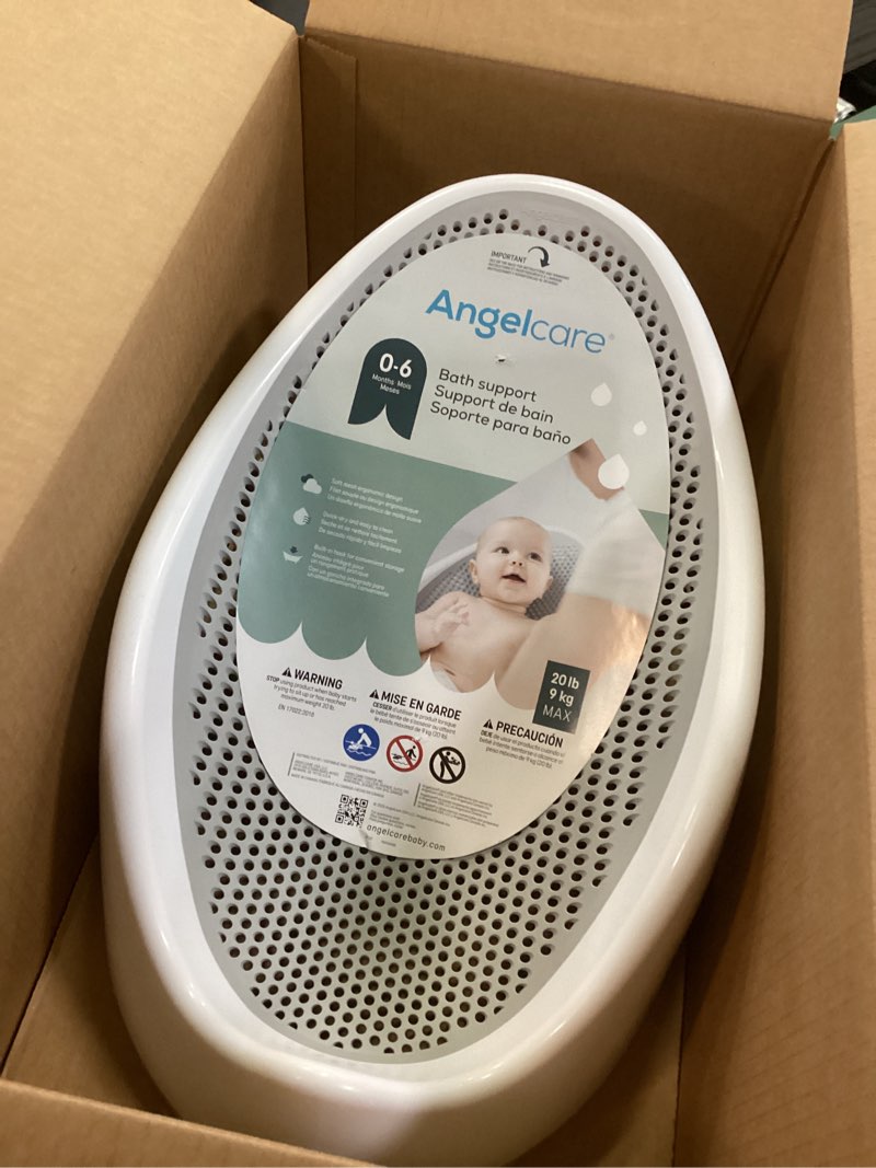 Condition photo showing New/Like New for Angelcare Baby Bath Support (Gray) | Ideal for Babies Less Than 6 Months Old