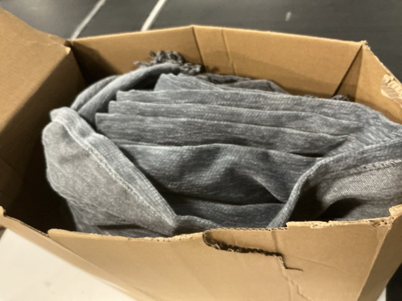 Condition photo showing Good Condition for Sectional Couch Covers, 2 Pieces Washable L Shaped Couch Covers Sofa Blanket for Dogs Pet Friendly Sectional Sofa Slipcovers Furniture Protector,71"x 110"+ 71"x 118",(X-Large,Dark Gray) Dark Grey X-Large