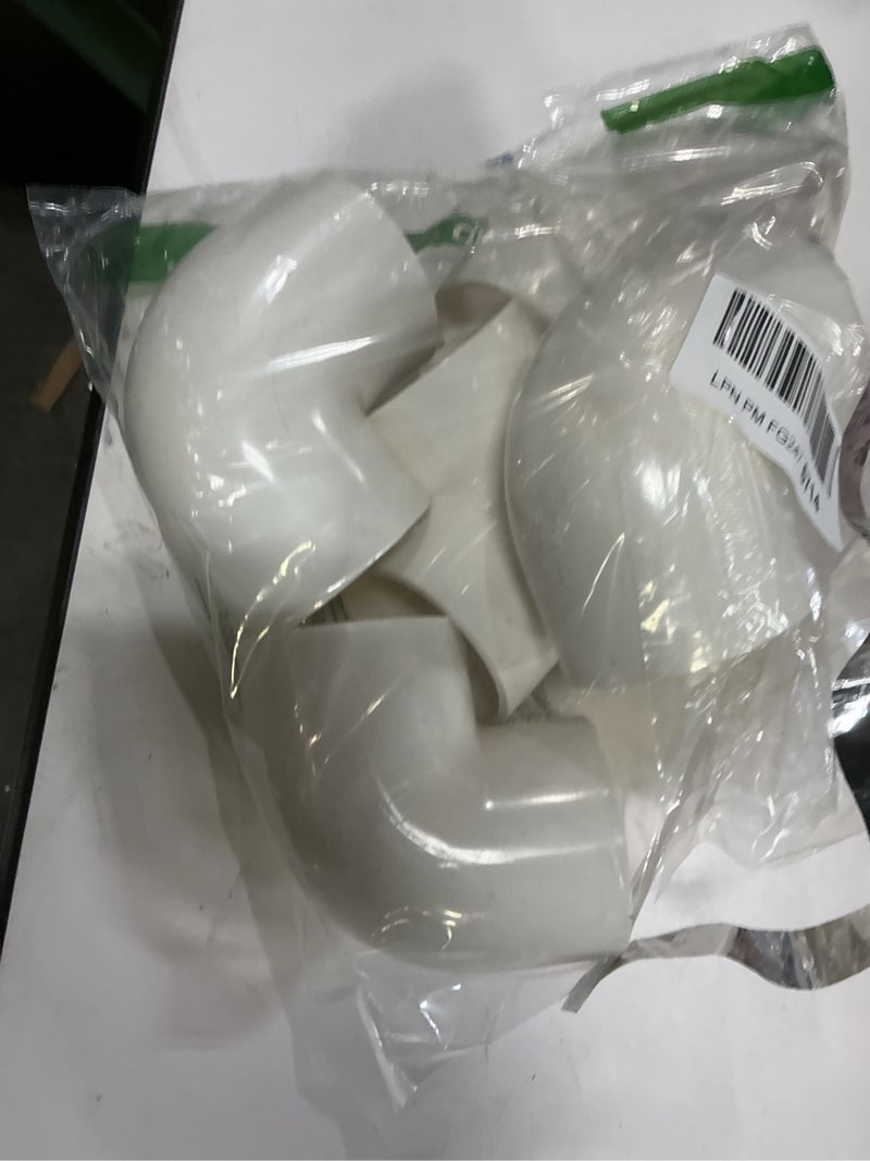 Condition photo showing Good Condition for 6pcs 2 PVC Fittings 90 Degree Elbow 2 Way PVC Pipe Fittings Right Angle Elbow Furniture Build Grade Pipe Adapter Fittings SCH40