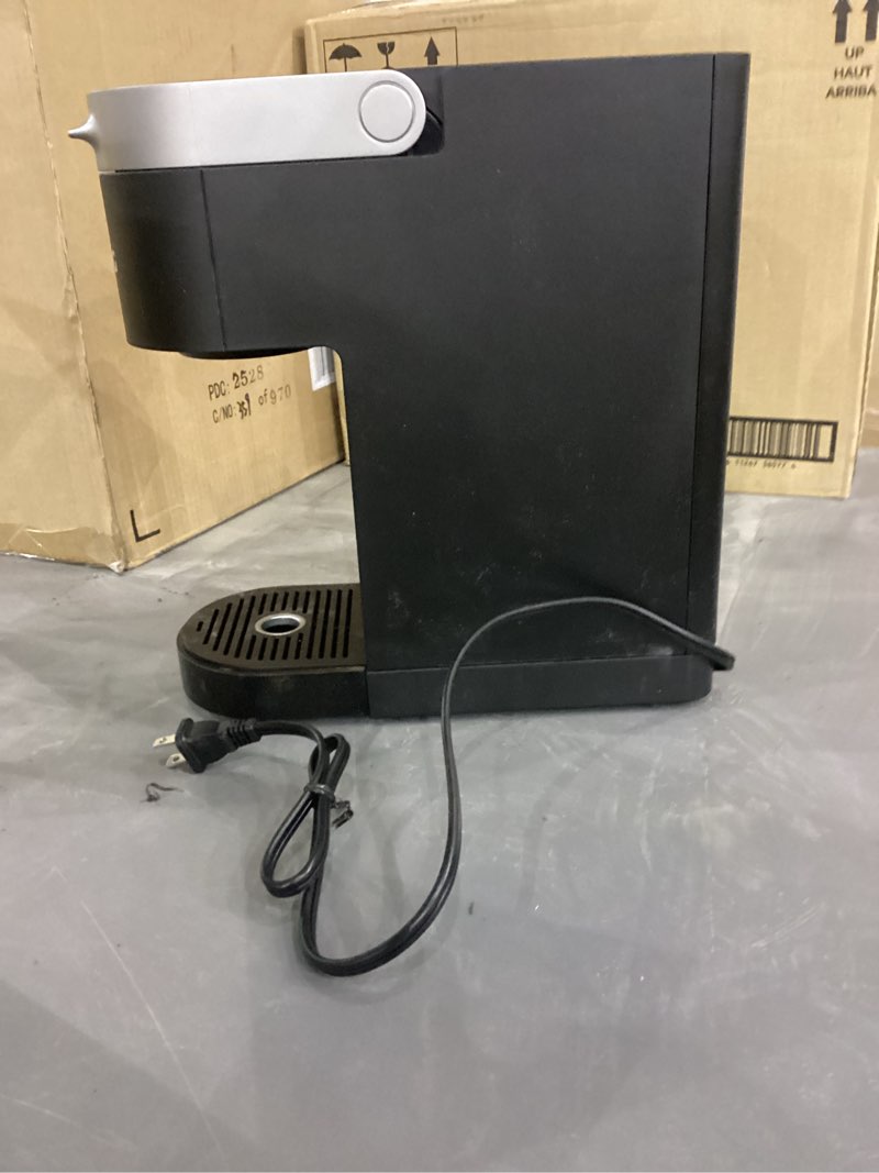 Condition photo showing As Is for Keurig K-Supreme Single Serve K-Cup Pod Coffee Maker, MultiStream Technology, 4 Brew Sizes, 66oz Dual-Position Removable Reservoir, Black Black Coffee Maker