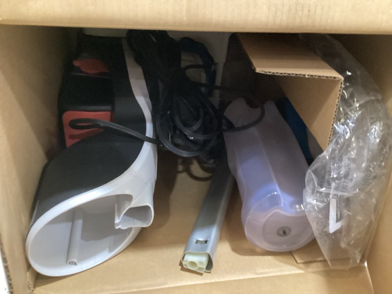 Condition photo showing As Is for hoover powerdash pet compact carpet cleaner machine, lightweight design, heatforce fast drying, antimicrobial brush roll, pair with a hoover carpet cleaner solution