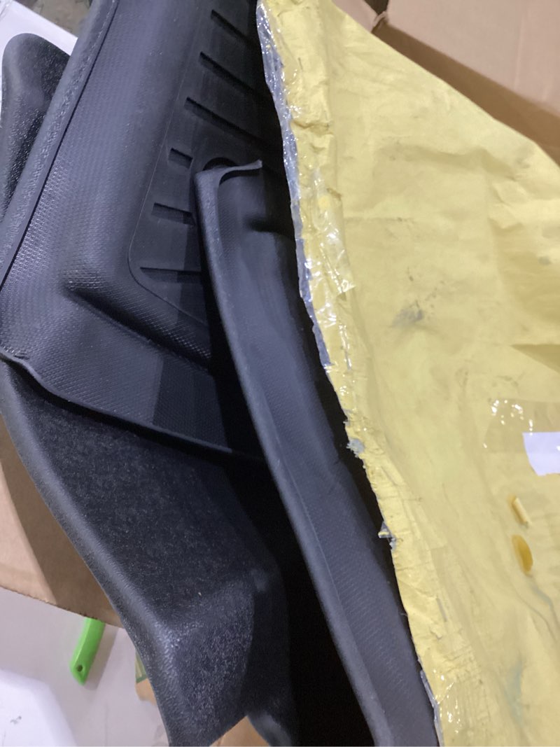 Condition photo showing Good Condition for Floor Mats Custom for Ford Transit 2022-2025 2026 (All Models w/Vinyl Floors) All Weather TPE Rubber Protection 1st Row Anti-Slip Automotive Floor Liners for Ford Transit 150 250 Accessories- 1 PCS For Ford Transit w/Vinyl Floors 2022-2025