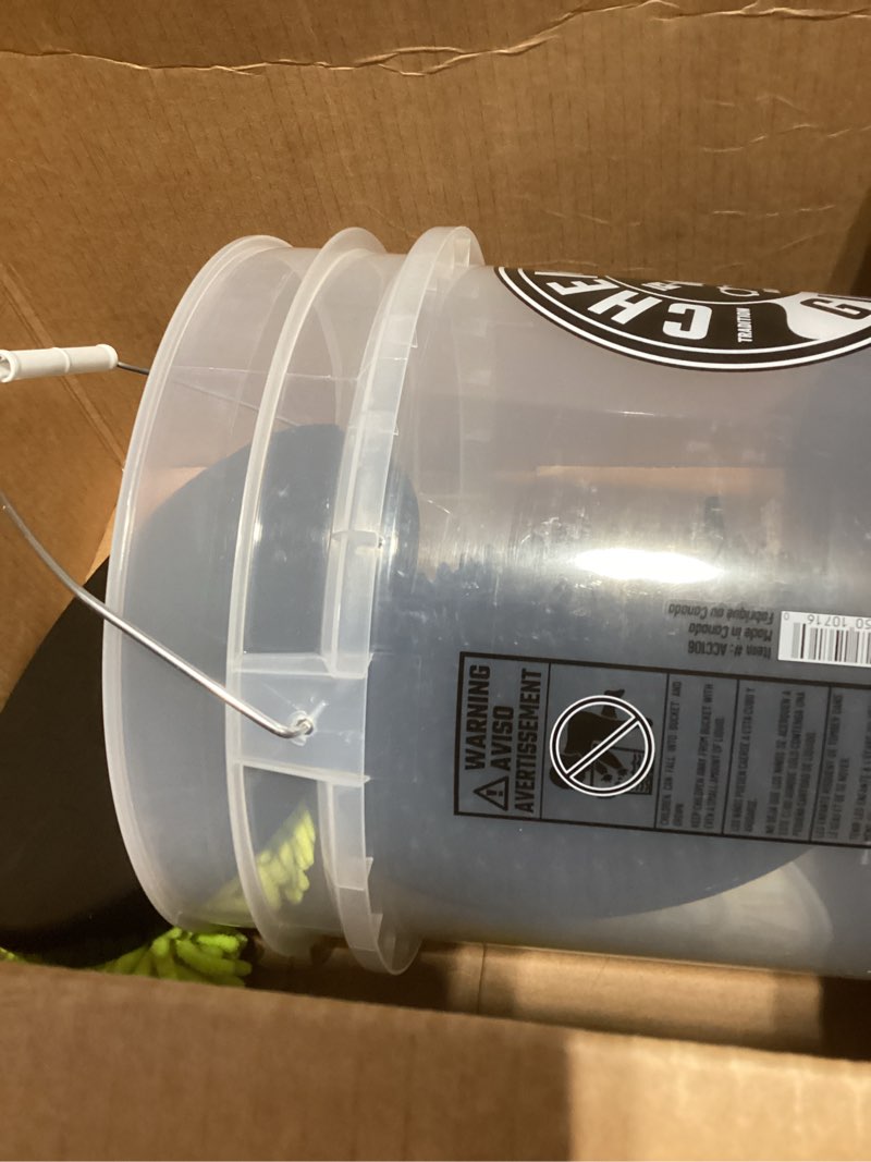 Condition photo showing As Is for HD ULTRA CLEAR DETAILING BUCKET