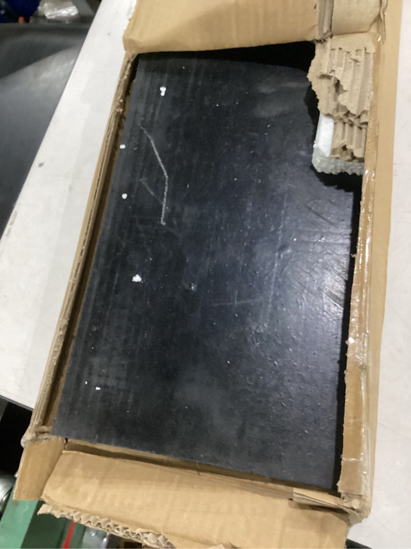 Condition photo showing Good Condition for 1" rise threshold ramps for doorways, 2000 lbs load capacity, 35.5" wide natural rubber power wheelchair ramp is adjustable and cuttable for doorways, curb, sweeper, power scooters, bathroom