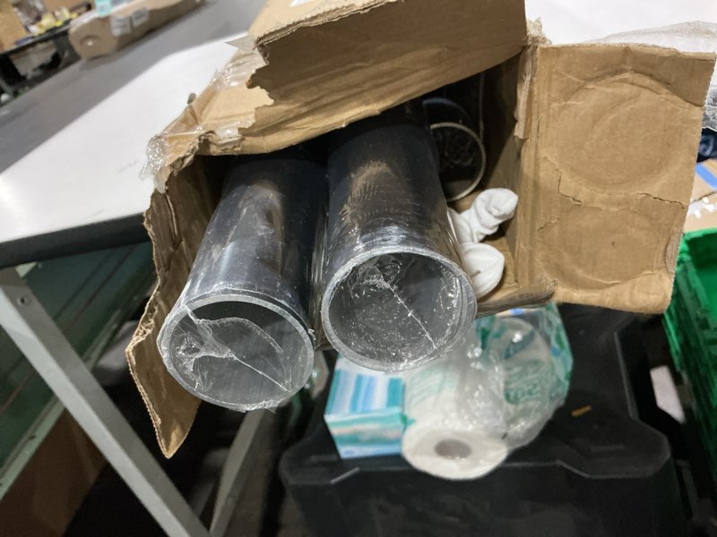 Condition photo showing As Is for Larrik 100 MPH Flagpole Kit 12 Gauge 2mm Thick, Flag Pole Hardware Black for Outside In Ground Use, 