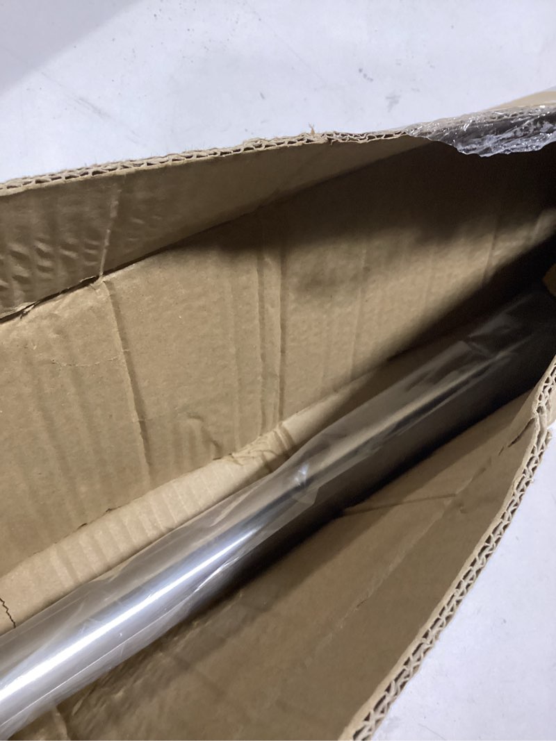 Condition photo showing Good Condition for Curved Shower Curtain Rod, Adjustable 40-72 inches Extra Wide Curved Shower Rods for Bathroom, Rust proof Shower Rod, Premium Stainless Steel Curved Curtain Rod for Shower, Bathtub, Silver