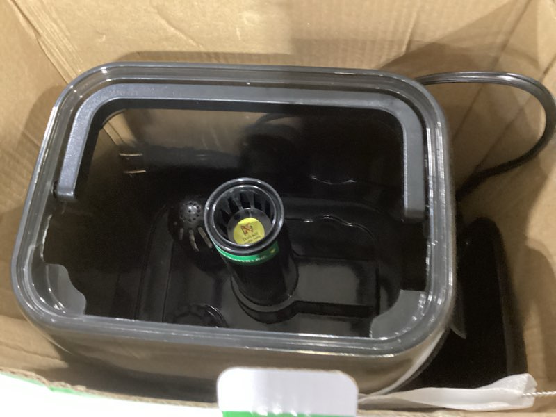 Condition photo showing As Is for top fill humidifiers for bedroom, 4.0l tank cool mist humidifiers for large room, 30h runtime, 28db quiet ultrasonic air humidifier for home with 9h timer, aroma tray
