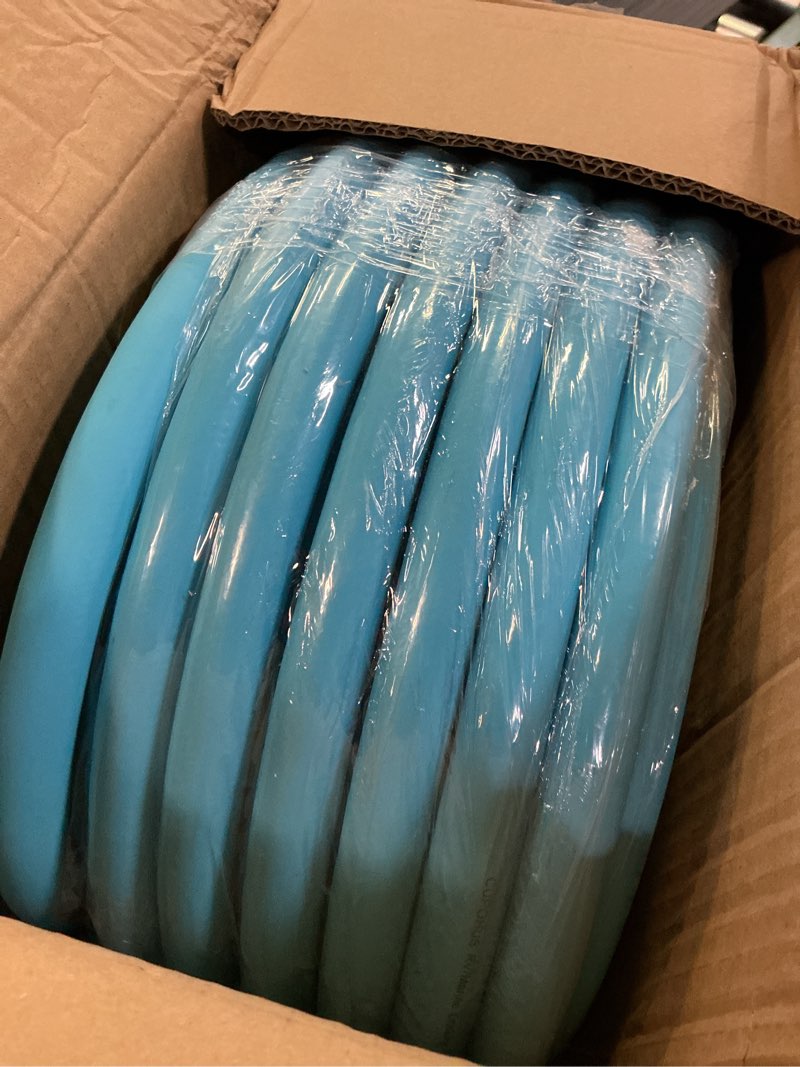 Condition photo showing New/Like New for Cupohus RV Water Hose 100FT with Strain Relief Ends, Kink-Resistant Drinking Water Hose, 5/8''ID Potable Food Grade Hose with Storage Strap for RV, Marine, Camper, Truck, Car, Garden Blue 100FT