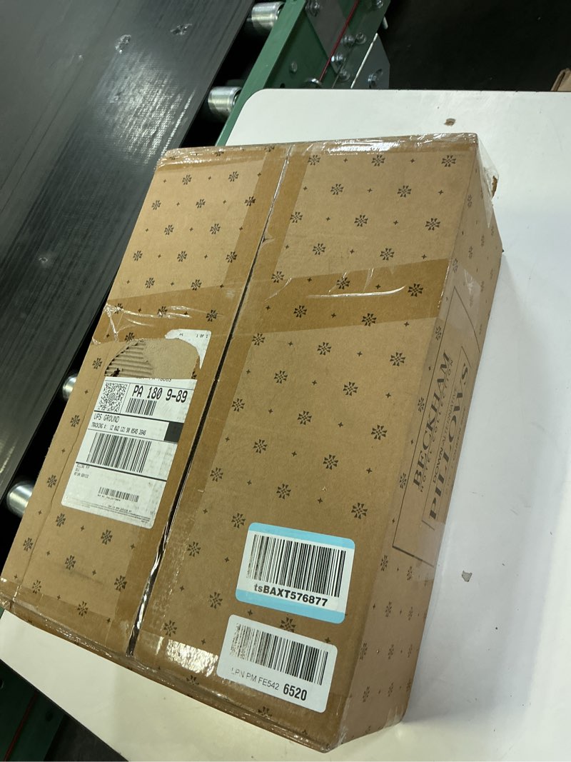 Condition photo showing New/Like New for Beckham Hotel Collection Bed Pillows Standard/Queen Size Set of 2 - Original Soft Down Alternative Pillow for Sleeping - Soft Support for Back, Stomach or Side Sleepers Queen / Standard White